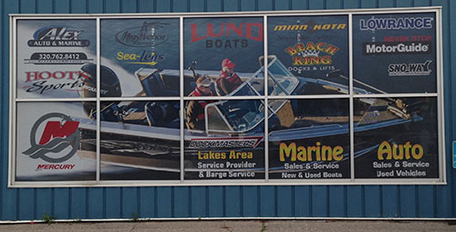 Custom Window Signage from Signmax